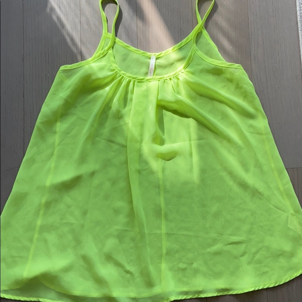 Neon Green Camisole